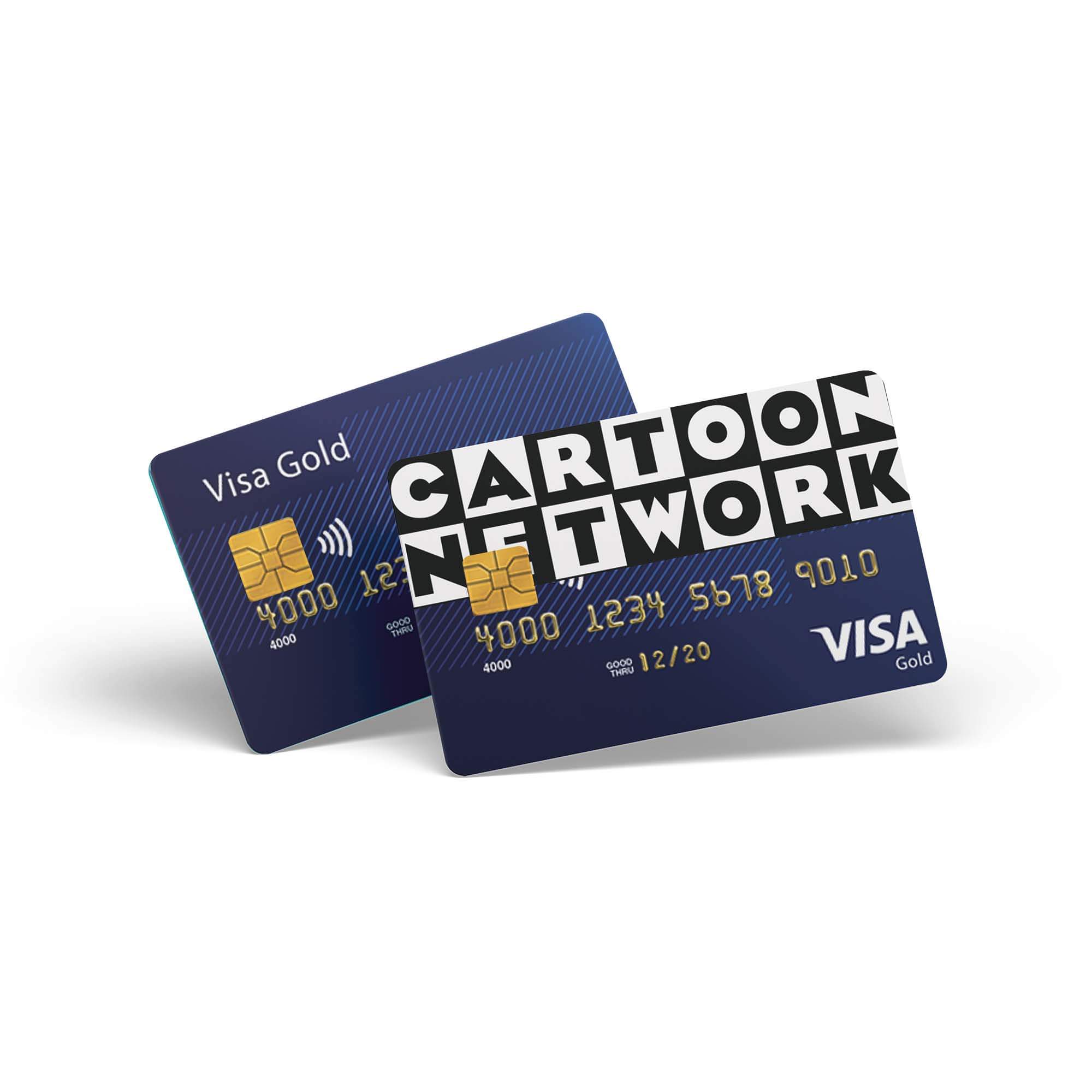 Cartoon network CARD STICKER