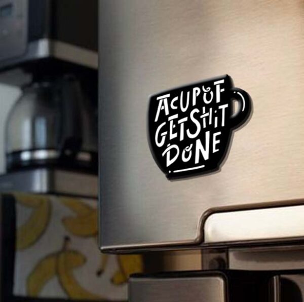 A cup of coffee Fridge magnet - Image 2