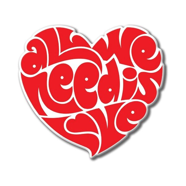 All we need is love earrings - Image 4