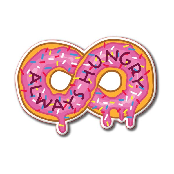 Always hungry Fridge magnet