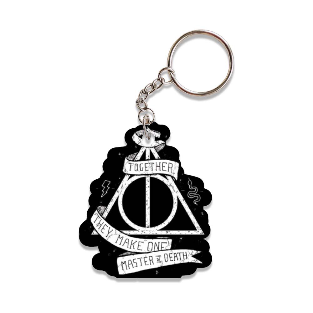 Harry Potter - Deathly Hallows Keychain - The Product Lab