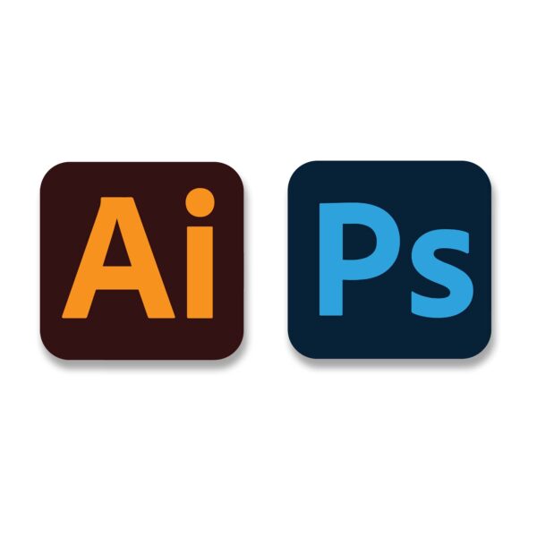 Photoshop illustrator sticker