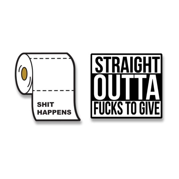 Straight Outa sticker