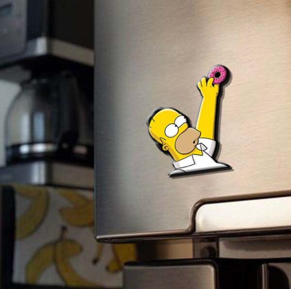 Homer Simpsons doughnut Fridge magnet - Image 2