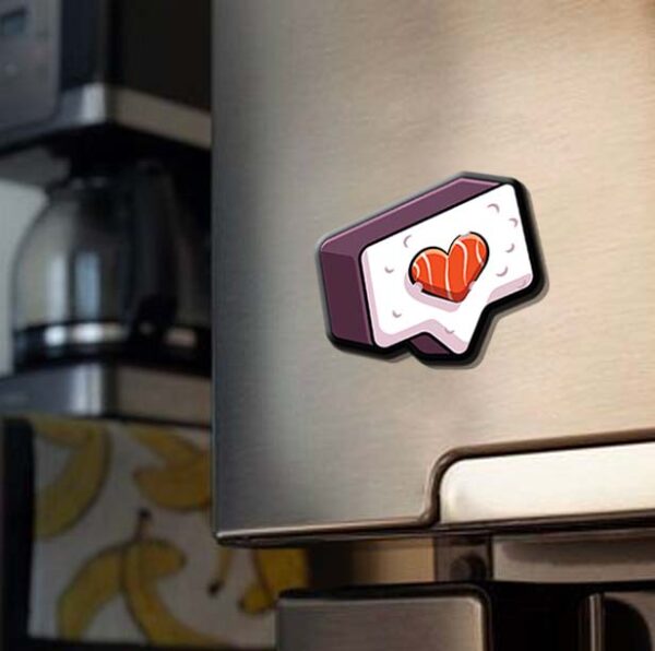 Sushi love Fridge magnet - Image 2