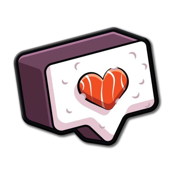 Sushi love Fridge magnet