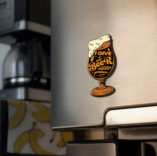 Beer Pressure Fridge magnet