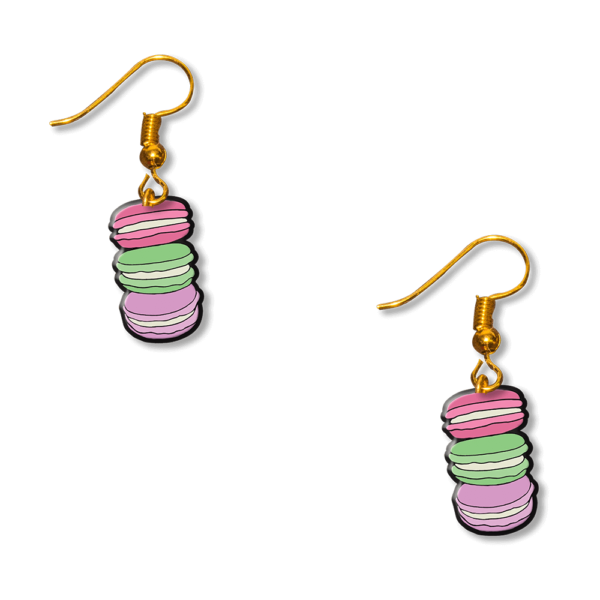 Macaron earrings