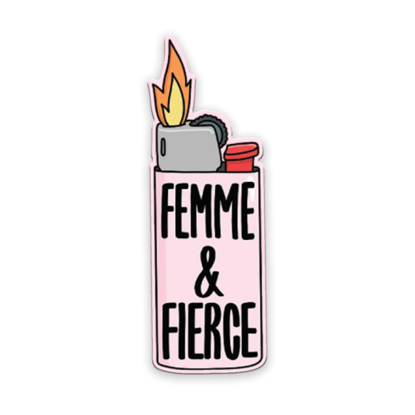 Fierce Lighter Lapel pin