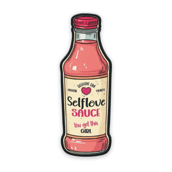 Selflove Sauce Lapel pin